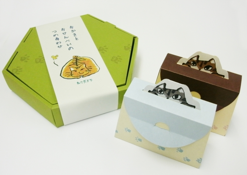ゆるかわイラストボックス お菓子 スイーツ 製作実績 株式会社ホワイトハウスは岐阜県多治見市のパッケージ制作会社です